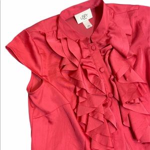 Ann Taylor LOFT Women's Petites Dress Top Blouse